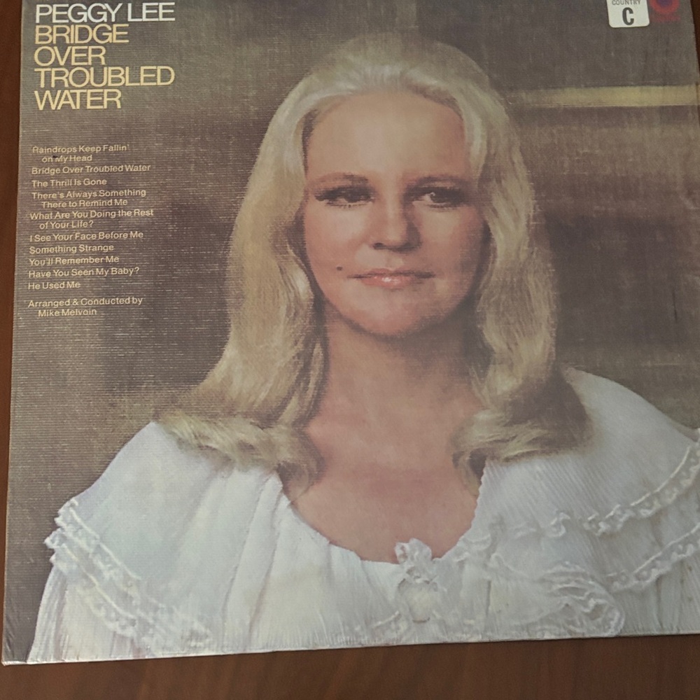 Peggy Lee Bridge Over Troubled Water Vinyl Record